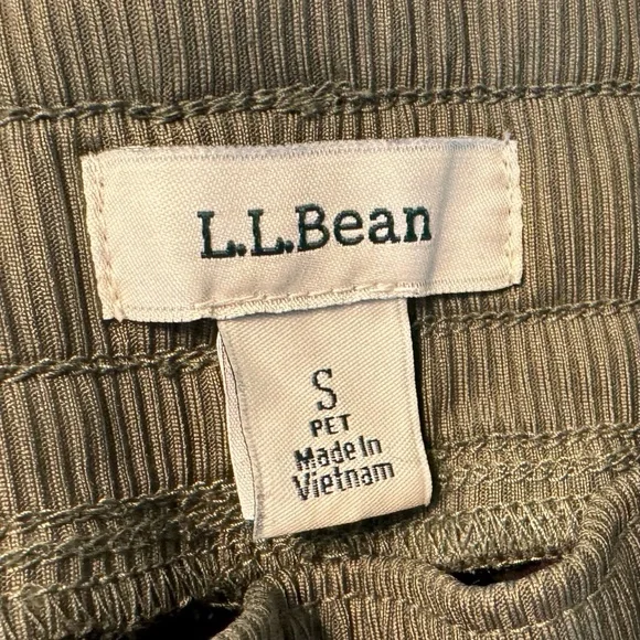 L.L. Bean, Pants deportivo para mujer, Talla S, Color verde Olivo. - Picture 12 of 12